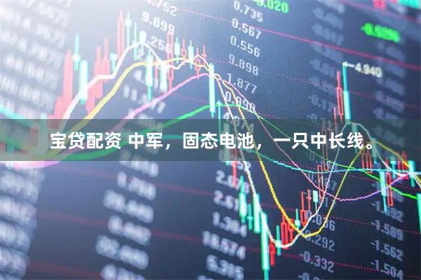 宝贷配资 中军，固态电池，一只中长线。
