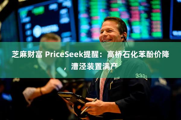 芝麻财富 PriceSeek提醒:高桥石化苯酚价降,漕泾装置满产