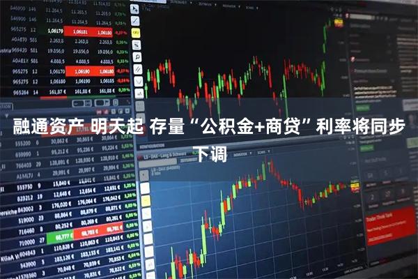 融通资产 明天起 存量“公积金+商贷”利率将同步下调